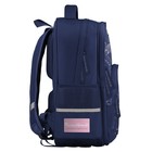 Рюкзак школьный Bruno Visconti, 40×30×19 см, эргономичная спинка, 12-002 BUNNY LIFE, синий - Фото 4