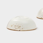 Салатники Magistro «Церера», набор 2 шт., 15.3×13×5.5 см, фарфор, белые 9679862