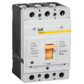 Выключатель автоматический IEK SVA4410-3-0400-35 3п, 400А, 35кА