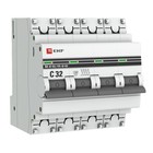 Выключатель автоматический EKF mcb4763-4-32C-pro 4п, 32А, 4.5кА - фото 4231353