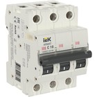 Выключатель автоматический IEK AR-M10N-3-C016 3п, 16А, - фото 4060648