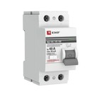 Выключатель дифференциального тока EKF elcb-2-40-30-em-pro 2п, 40А, 30мА, тип AC - фото 4060724