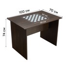 Шахматный стол турнирный "G", 74 х 100 х 70 см, венге - фото 49822388