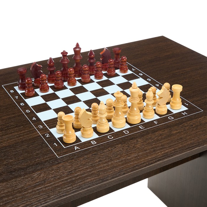 Шахматный стол турнирный "G", 74 х 100 х 70 см, венге - фото 1926698532