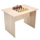 Шахматный стол турнирный "G", 74 х 100 х 70 см, бежевый - фото 7162177