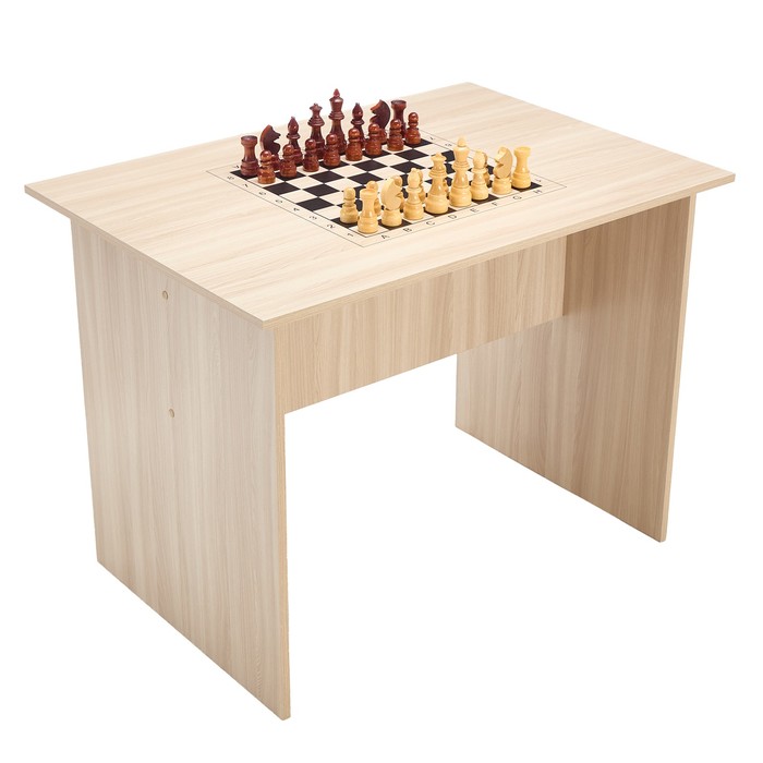 Шахматный стол турнирный "G", 74 х 100 х 70 см, бежевый - фото 1907724472