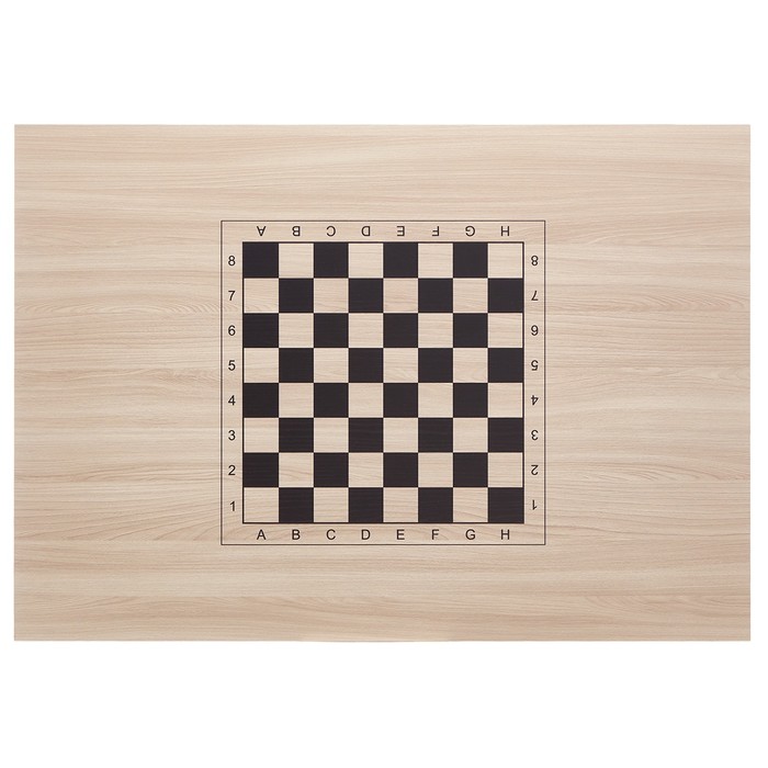 Шахматный стол турнирный "G", 74 х 100 х 70 см, бежевый - фото 1907724475