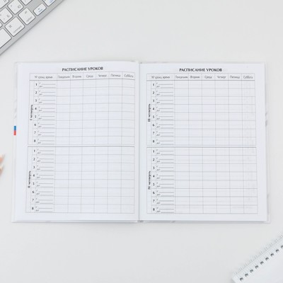 Дневник школьный 5-11 класс «Россия», твердая обложка 7БЦ, глянцевая ламинация, 48 листов