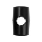 Боек для киянки, черная резина, диаметр отверстия 23 и 27 мм, 280 г - фото 9682475