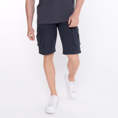 Шорты мужские, тёмно-синие, размер 46