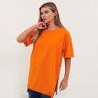 Футболка женская, цвет оранжевый, размер ONE SIZE (42-46) - фото 10501573