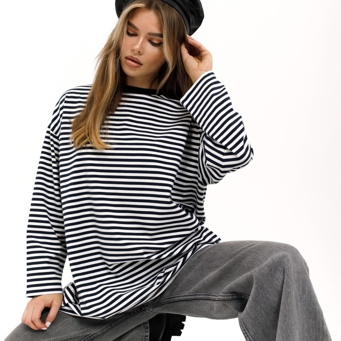 Лонгслив женский, цвет тёмно-зелёный, размер ONE SIZE (42-46) 62984