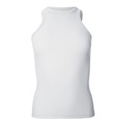 Майка женская, цвет белый, размер 44 - фото 22228677