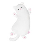 Мягкая игрушка-подушка «Кошечка Молли», 49 см, цвет белый - фото 108800706