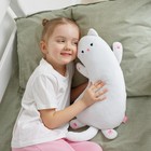 Мягкая игрушка-подушка «Кошечка Молли», 49 см, цвет белый - фото 9386019
