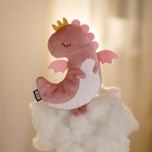 Развивающая игрушка-грелка «Дракон Константин», с вишневыми косточками - Фото 8