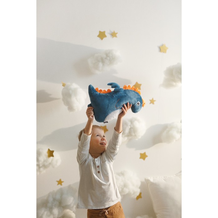 Мягкая игрушка-подушка «Дракон Егор», 24 см - фото 1907724620