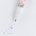 Ручка пластик с колпачком «Самому прекрасному учителю», синяя паста, шариковая 0,5 мм. - Фото 5