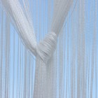 Занавеска нитяная декоративная, 300×300 см, цвет белый - Фото 11