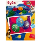 Шар латексный 12" «Буба», цветной принт, набор 5 шт., МИКС 9623305 - фото 319799149