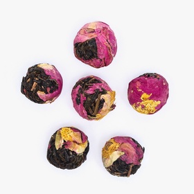 Китайский связанный зеленый чай, пион, 50 г