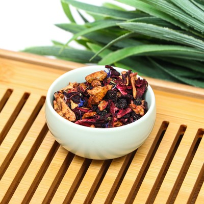 Чай китайский фруктовый «Сливочно-черничный», 50 г