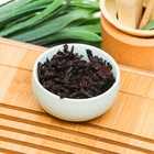 Китайский выдержанный черный чай "Шу Пуэр. Menghai Xiao Gong", 100 г, 2020 г, Юньнань, блин - Фото 5