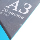 УЦЕНКА Калька для чертёжных и дизайнерских работ А3, 20 листов в папке Calligrata, 40 г/м2 - Фото 3