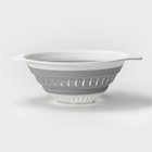 Дуршлаг складной «Флекс», 2.2 л, 29.5×24×10.5 см, серый, белый - Фото 2