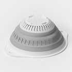 Дуршлаг складной «Флекс», 2.2 л, 29.5×24×10.5 см, серый, белый - Фото 5