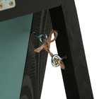 Зеркало напольное черное, 160х60х5 см - фото 25397258