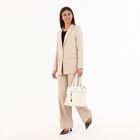 Сумка женская на молнии, цвет белый - фото 27644858