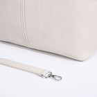 Сумка-тоут на молнии, 2 наружных кармана, цвет бежевый - фото 22230686