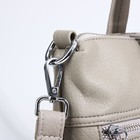 Сумка женская на молнии, цвет серый 9645731