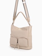 Сумка женская на молнии, цвет бежевый 9645735