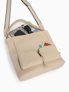 Сумка женская на молнии, цвет бежевый - фото 40551168