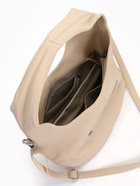 Сумка - мешок женская на молнии, 40×44 см, бежевая - фото 40551170