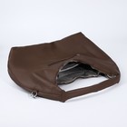 Сумка женская на молнии, цвет коричневый 9645741