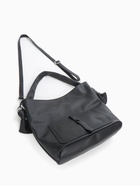 Сумка - мешок женская на молнии, 33×33 см, чёрная - Фото 7