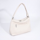 Сумка женская на молнии, цвет молочный 9645749