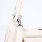 Сумка женская на молнии, цвет молочный 9645749