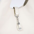 Сумка-мешок на молнии, наружный карман, цвет белый - фото 22230880