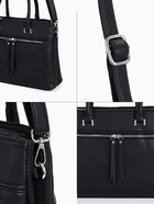 Сумка женская на молнии, цвет чёрный 9645768