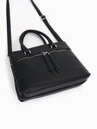 Сумка женская на молнии, цвет чёрный 9645768