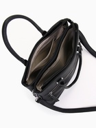 Сумка женская на молнии, цвет чёрный 9645768