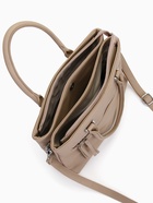 Сумка-тоут на молнии, 2 наружных кармана, цвет бежевый - фото 807801489 Сумка-тоут на молнии, 2 наружных кармана, цвет бежевый - фото 807801489