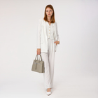 Сумка женская на молнии, цвет серый 9645771