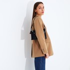 Сумка женская на молнии, цвет чёрный - фото 53476091