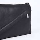 Сумка кросс-боди на молнии, цвет серый - фото 22231051