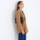 Сумка кросс-боди на молнии, цвет серый - фото 22231055